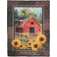 In Our Hearts Quilted Throw