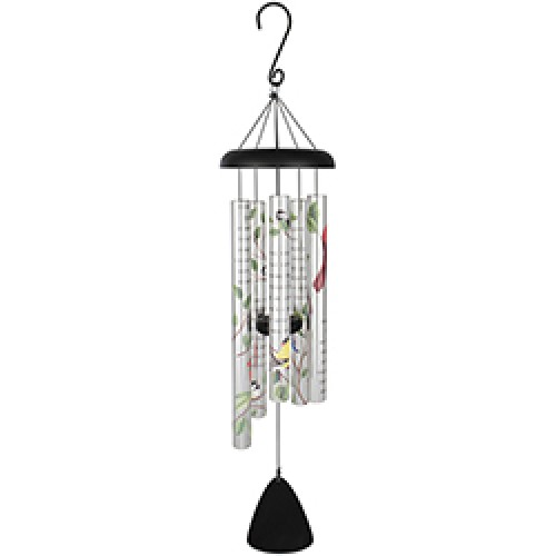 Colorful Birds Wind Chime