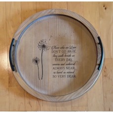 Those We Love - Wooden Serving Tray